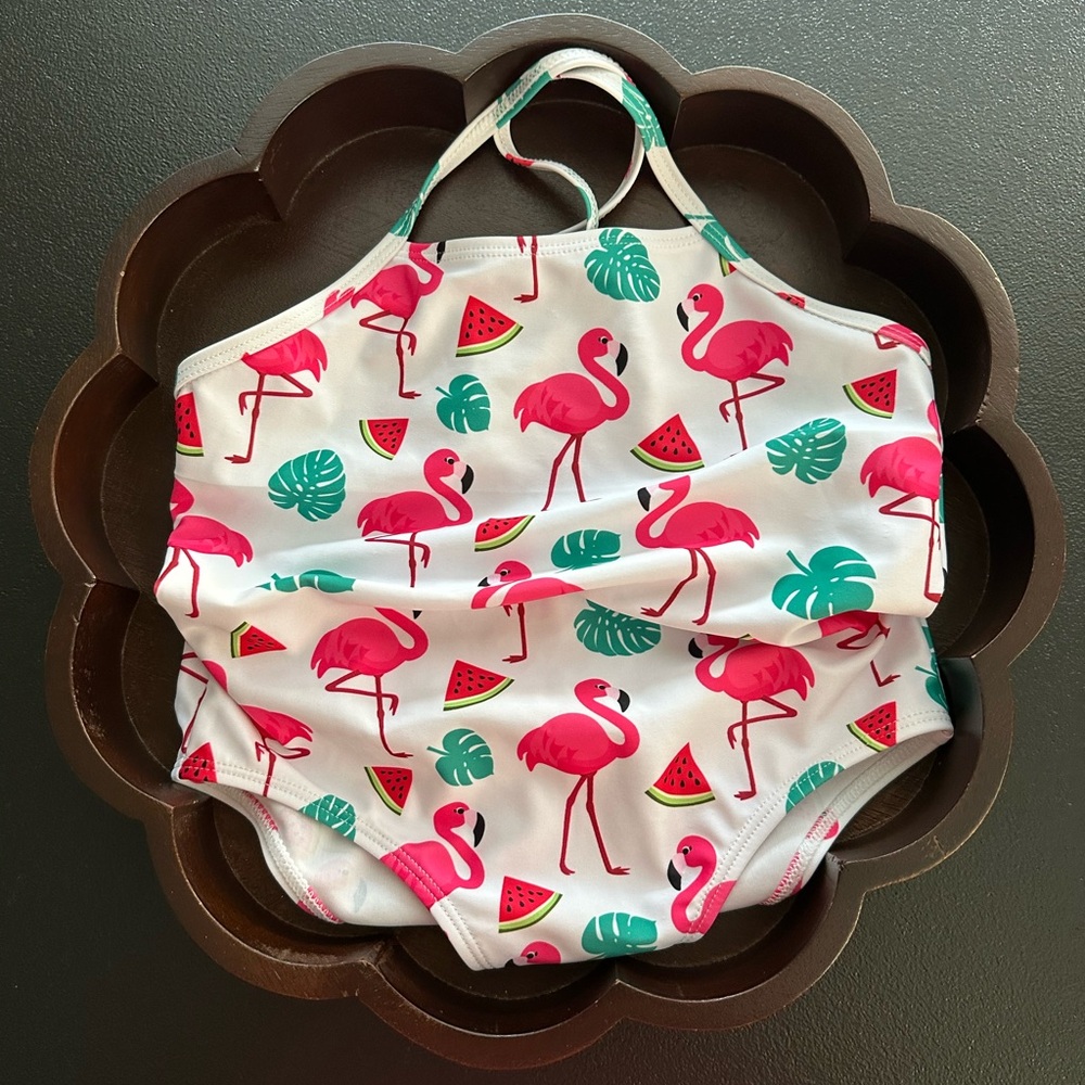 Girls Size 120 5-6 YEARS ~ SHEIN Mixed of one piece & two Pieces swimsuit